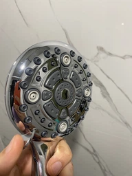 Водосберегающая душевая лейка DROP SPA6F-MULTI120 "Туман" с 6 SPA потоками - Экономия 66% фото от покупателей 2