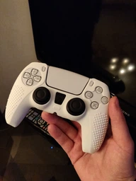 Силиконовый чехол Honson для джойстика PS5 Dualsense камуфляжный красный фото от покупателей 15
