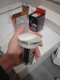 Донный клапан для умывальника ALCA PLAST CLICK-CLAK 5/4" с большой заглушкой (8595580500344) фото от покупателей 1