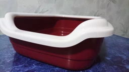 Туалет для кішок Природа Comfort L глибокий, без сітки, під пісок, з рамкою, Сірий, 49 х 39 х 15 см (4823082416981) фото от покупателей 1