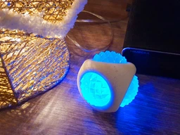 Игрушка AnimAll GrizZzly световая LED-мяч 9642 d-7,7см фото от покупателей 6