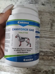 Вітамінний комплекс Canina Canhydrox GAG для собак при проблемах з суглобами та м_язами 100 г 60 табл. фото від покупців 3