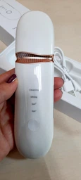 Ультразвуковой скрабер портативний Ultrasonic MASHELE для очистки кожи лица фото от покупателей 6