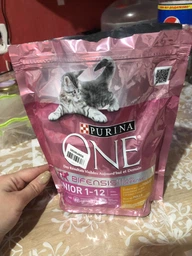 Сухий корм Purina One Junior для кошенят з куркою 450 г. (8445290071972) фото від покупців 8