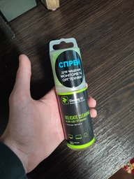Набір для чищення 2E 150 мл Liquid for LED/LCD + серветка 15х15 см Green (2E-SK21L) фото від покупців 12