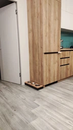 Підставка на три миски для собак і кішок Harley and Cho Lunch Bar S 0.45 л 7 см Натуральна з білим (3300093) фото від покупців 1