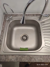 Кухонна мийка нержавіюча з крилом Lidz 7848 0,8 мм Micro Decor (LIDZ7848MDEC) фото від покупців 1