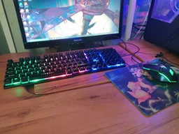 Клавиатура проводная Frime Firefly USB (FLK18100)