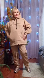 Спортивный костюм женский Olis-style Элана 10054 54 Мятный фото от покупателей 3