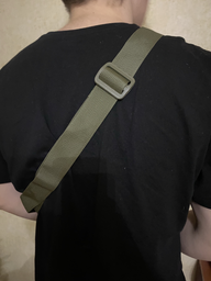 Мужская сумка-слинг Acropolis СДД-2 Хаки фото от покупателей 5