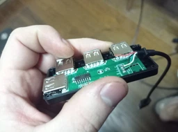 USB-хаб Gembird 4 порта USB 2.0 (UHB-U2P4-04)