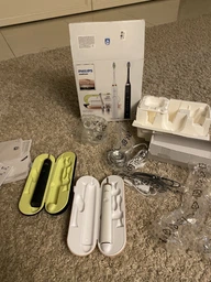 Набор электрических зубных щеток PHILIPS Sonicare DiamondClean HX9392/39 фото от покупателей 4