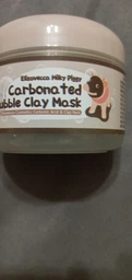 Глиняно-пузырьковая маска Elizavecca, Milky Piggy, Carbonated Bubble Clay Mask, кислородная для очищения пор, 100 г фото от покупателей 1
