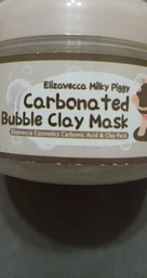 Глиняно-пузырьковая маска Elizavecca, Milky Piggy, Carbonated Bubble Clay Mask, кислородная для очищения пор, 100 г