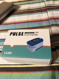 Пульсоксиметр LK-88 Цветной OLED дисплей - Синий фото от покупателей 1