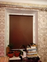 Ролета тканинна INROLL Eco-Standart 82,5х165 см Len Блакитний 2074 фото від покупців 1