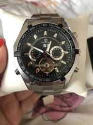 Механические часы Forsining Texas FSG340 Silver фото от покупателей 2