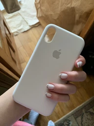 Чохол Silicone case для IPhone X/Xs Чорниця чорниця фото від покупців 1