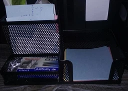 Підставка-органайзер Axent сіра на 3 відділення прямокутна метал (2116-03-A) фото от покупателей 5