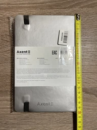 Записная книга Axent Partner Soft 125х195 мм в клетку 96 листов Серебристо-синяя (8206-14-A) фото от покупателей 10