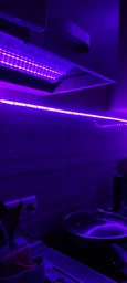 Вологозахищена Світлодіодна стрічка в силіконі на клейкій основі RGB 5 метрів фото від покупців 8