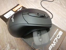 Мышь компьютерная проводная Frime FM-070B 1.2m USB Black фото от покупателей 1