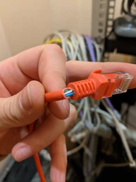Патч-корд литой RITAR, CCA, UTP, RJ45, Cat.5e, 0,3m, желтый Q710 фото от покупателей 10