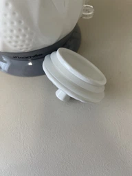 Чайник электрический керамический 1.5л 1200W Kamille Vizo крышка с силиконовым кольцом Белый фото от покупателей 7