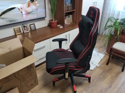 Кресло геймерское RZTK Cyber Red/Black (CBR01 RB) фото от покупателей 3