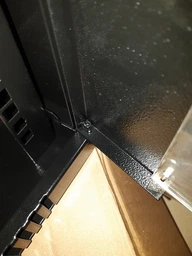 Шкаф серверный настенный 10", 6U, 335х320х300мм (В*Ш*Г), разборной, черный, UA-ШТК-6U-BK фото от покупателей 1