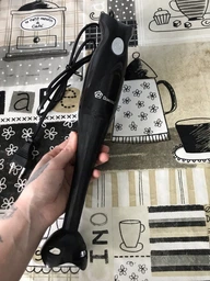 Блендер ручний занурювальний Hand Blender Domotec MS-5101 350Вт чорний фото від покупців 9