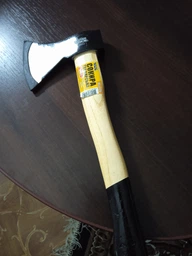 Топор MasterTool GM 600 г рукоятка 390 мм из твердого дерева (Арт.: 05-0126) фото от покупателей 1