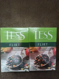 Чай зеленый рассыпной TESS Flirt 90 г (4823096801940)