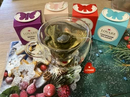 Подарунковий набір чаю Lovare в пірамідках Impression tea box з фірмовою чашкою (4820198877231) фото від покупців 14