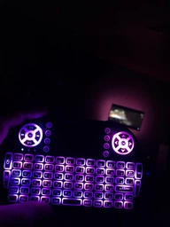 Клавиатура для телевизора KEYBOARD беспроводная с подсветкой (Через USB адаптер) Черная (893391) фото от покупателей 15