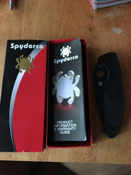 Нож Spyderco Resilience FRN Black Blade (C142PBBK) фото от покупателей 7