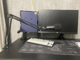 Штатив для мікрофона 108 см з XLR кабелем / Тримач / Стійка Пантограф фото від покупців 4