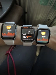 Розумний смарт годинник M16 Plus White Smart watch 6 series 44mm фото від покупців 5