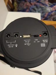 Переносний світлодіодний ліхтар світильник 2886, з функцією Power bank, 5W+20SMD, зарядка 220 В фото від покупців 17
