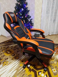 Кресло геймерское AMF VR Racer Dexter Webster Черное с красным (545086/BN-W0008) фото от покупателей 18