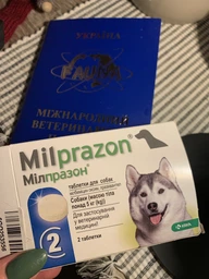 От глистов KRKA Милпразон Таблетки от глистов для собак 1 таб. (160308) фото от покупателей 5