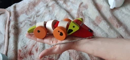 Деревянная игрушка каталка Cubika Такса (13623) фото от покупателей 4