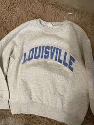 Свитшот H&M XS Белый 0923135_louisville_07