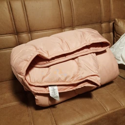 Ковдра MirSon зимова Євро 220x240 см антиалергенна EcoSilk Супер Тепла №1730 Eco Light Coral (2200003710113) фото від покупців 9