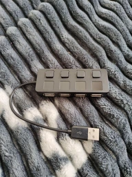 Хаб USB 2.0 4-х портовий Lapara LA-SLED4 Black (LA-SLED4 Black) фото від покупців 9