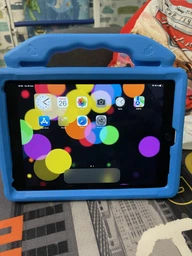 Чехол STR EVA с ручкой и подставкой для Apple iPad Air 2 детский Purple фото от покупателей 2