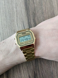 Мужские часы Skmei Popular 1123 Золотые фото от покупателей 2