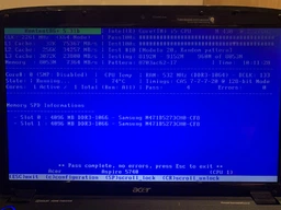 Оперативная память Samsung SODIMM DDR3 4Gb 2Rx8 1066Mhz PC3-8500S-07-10-F2 M471B5273CH0-CF8 фото от покупателей 15