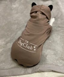 Худи для собак DogClub Brand L Black фото от покупателей 7
