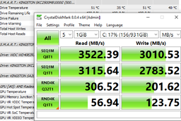 SSD диск Kingston KC2500 1TB NVMe M.2 2280 PCIe 3.0 x4 3D NAND TLC (SKC2500M8/1000G) фото от покупателей 4